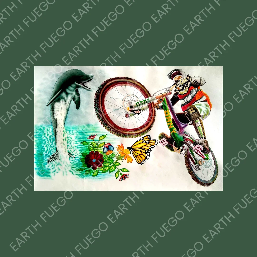 Camiseta MTB Naturaleza Arte